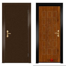 Входная металлическая Дверь МДФ - м 32.2 для загородного дома