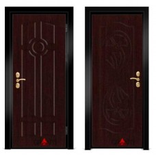 Входная металлическая дверь Венге 1.2 - цвет темный Венге